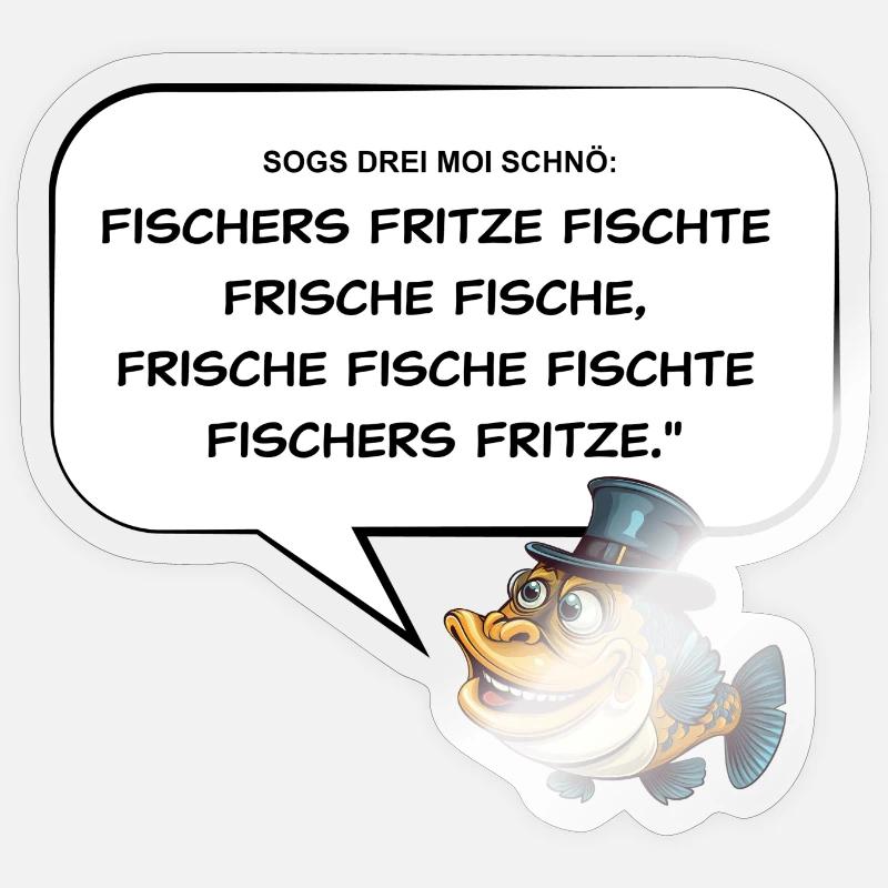 Sticker Größe S (10 x 10 cm) - 