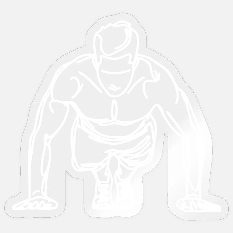 Sticker Größe S (10 x 10 cm) - 
