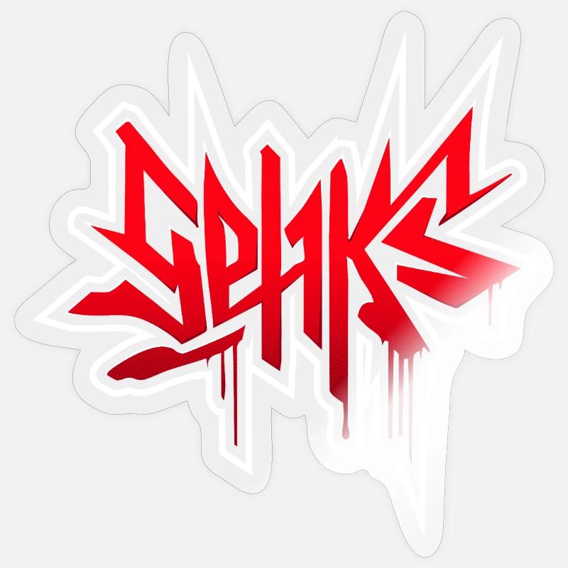 Sticker Größe S (10 x 10 cm) - 