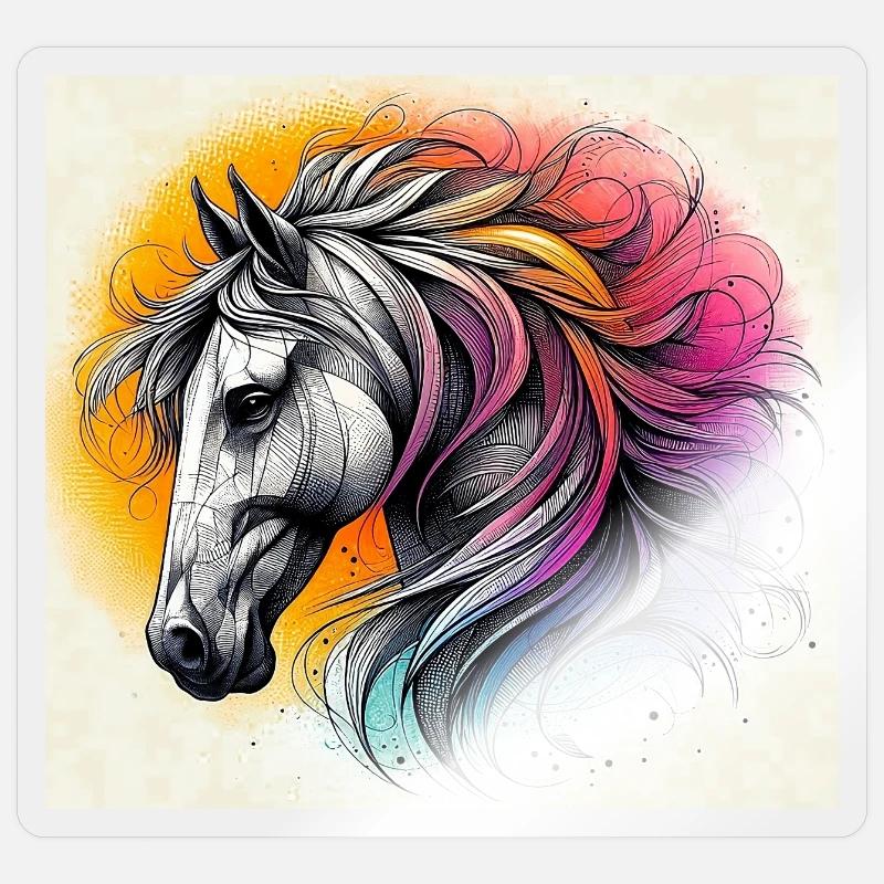 Sticker Größe S (10 x 10 cm) - 