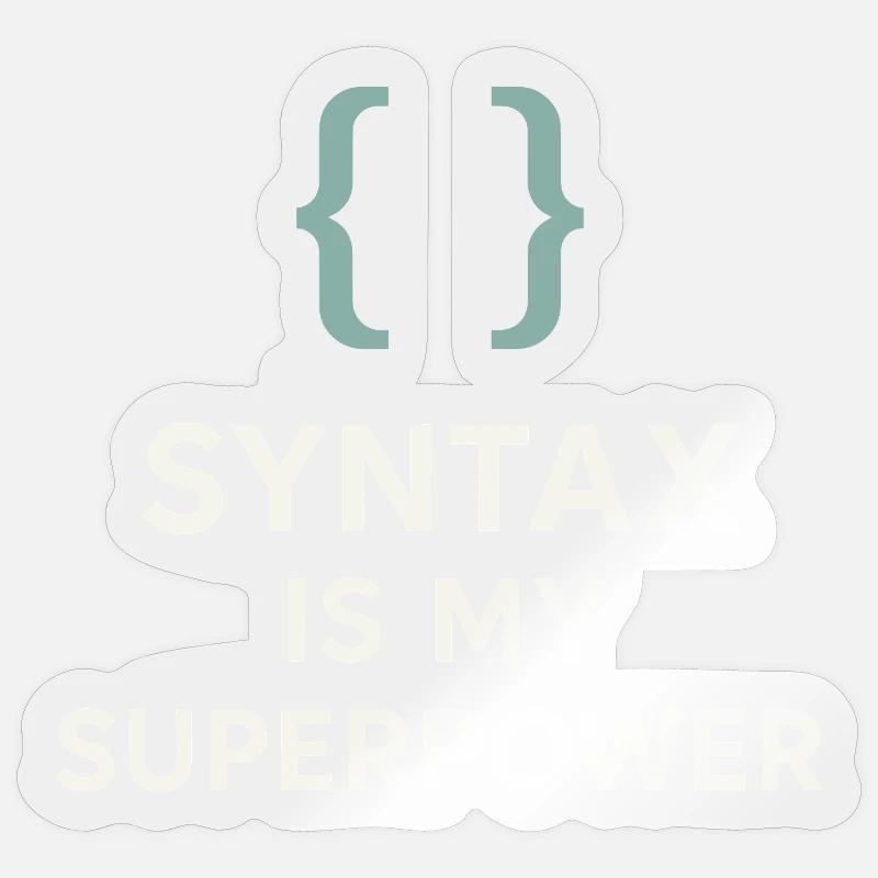 Grammar Oxford Comma Language Rules Sticker size S (10 x 10 cm)