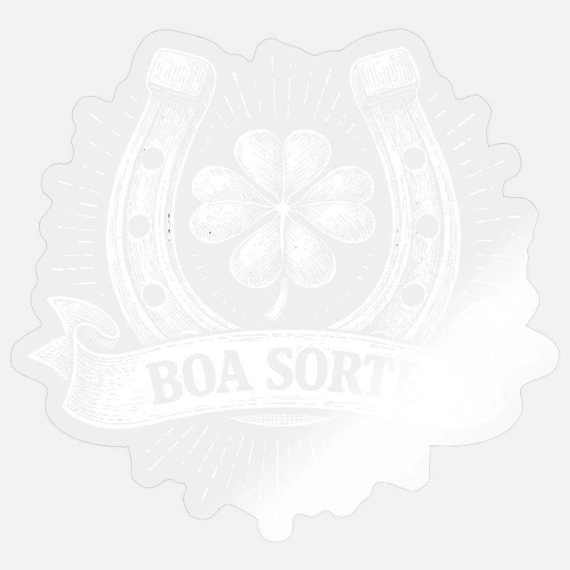 Boa Sorte Sticker Größe S (10 x 10 cm)