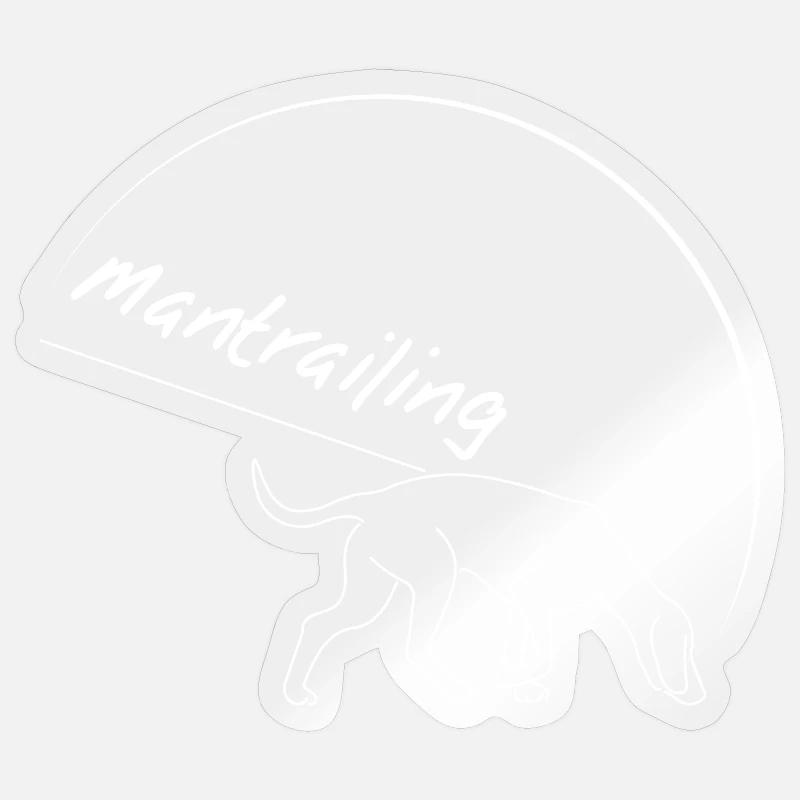 MT1 2 2 - Sticker size S (10 x 10 cm) - transparent glossy