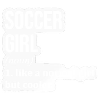 Fußball Fußball Fußball Fußball - Sticker Größe S (10 x 10 cm) - Transparent glänzend - Vorne