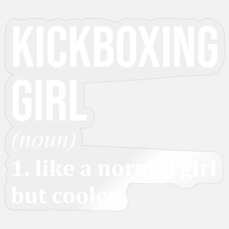 Kickboxen Sticker Größe S (10 x 10 cm)