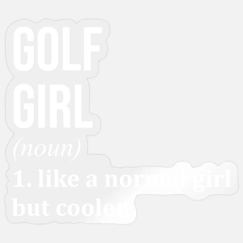 Golf Sticker Größe S (10 x 10 cm)