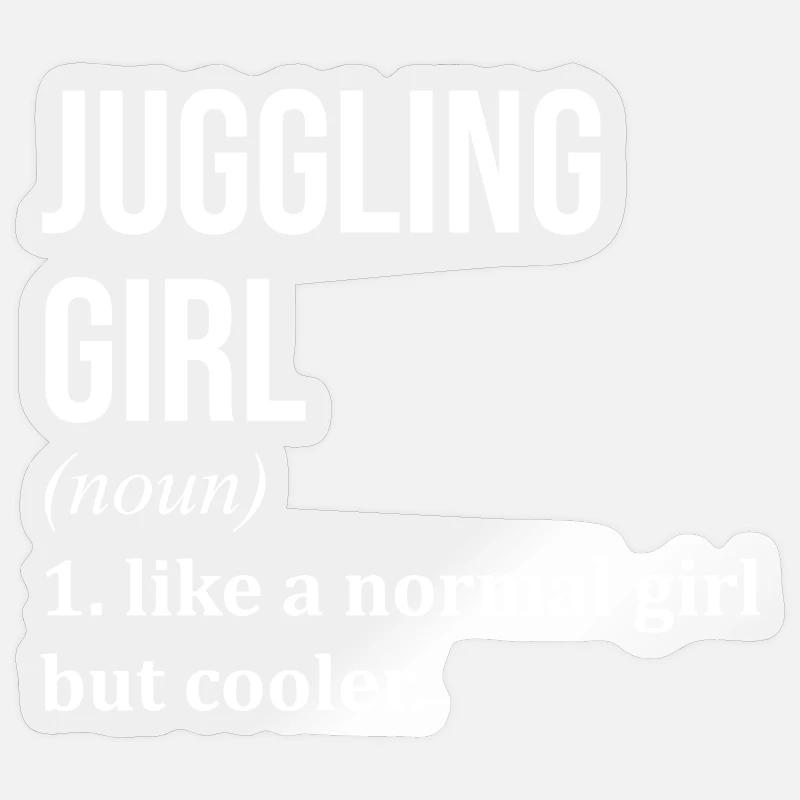 Juggling Sticker size S (10 x 10 cm)