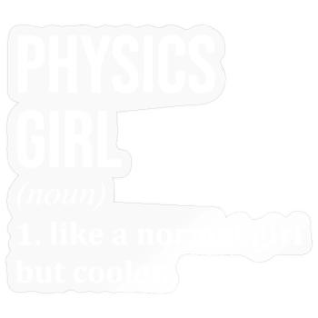 Physics - Sticker size S (10 x 10 cm) - transparent glossy - Front