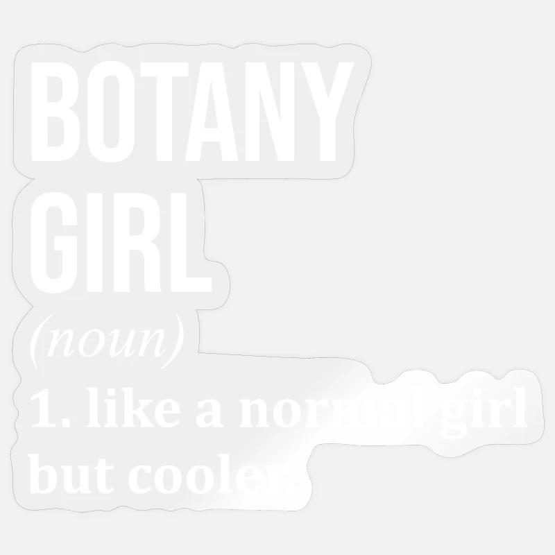 Botanik Sticker Größe S (10 x 10 cm)