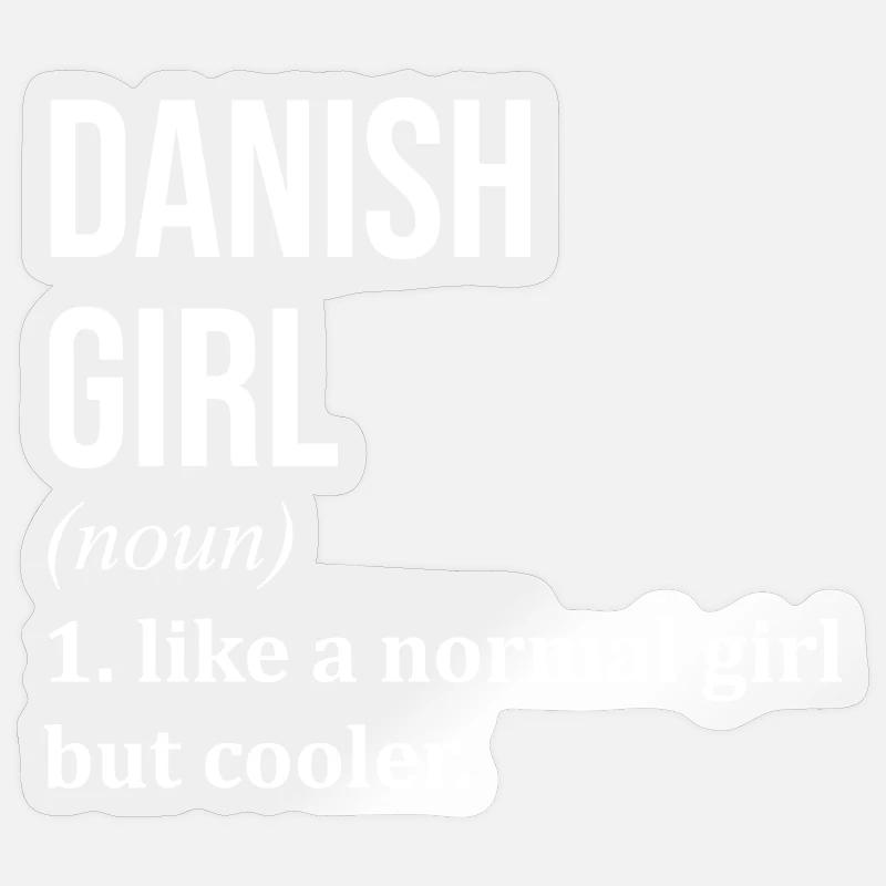 Danemark Sticker taille S (10 x 10 cm)