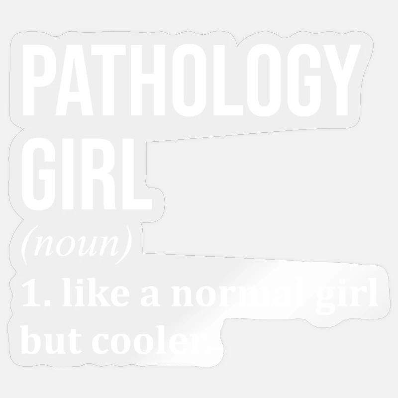 Pathologie Sticker Größe S (10 x 10 cm)