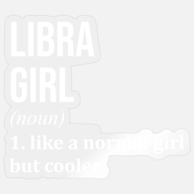 Libra Sticker size S (10 x 10 cm)