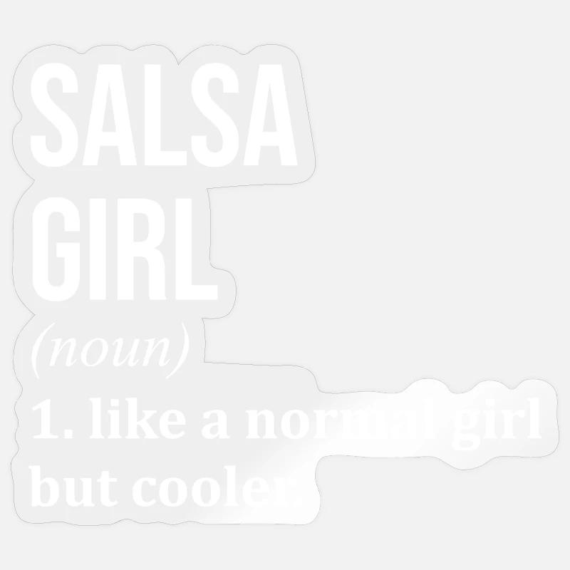 Salsa Sticker size S (10 x 10 cm)