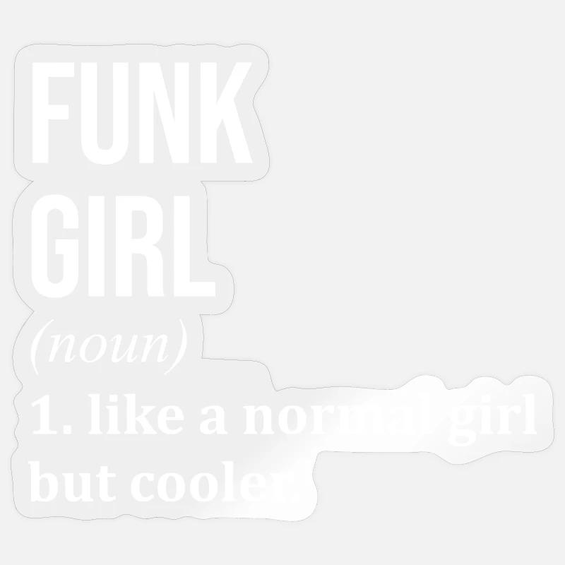 Funk Sticker Größe S (10 x 10 cm)