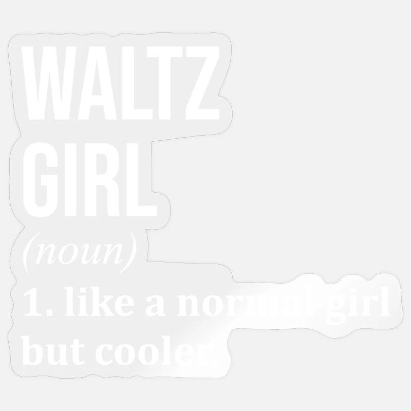 Valse Sticker taille S (10 x 10 cm)