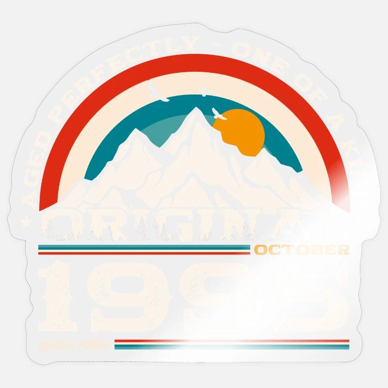 30e anniversaire Légende Octobre 1995 Volume 95 - Sticker taille S (10 x 10 cm) - brillant transparent