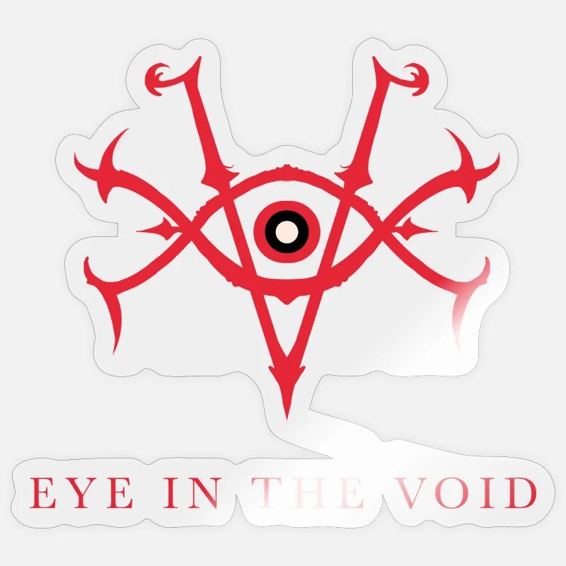 EYE IN THE VOID Sticker size S (10 x 10 cm)