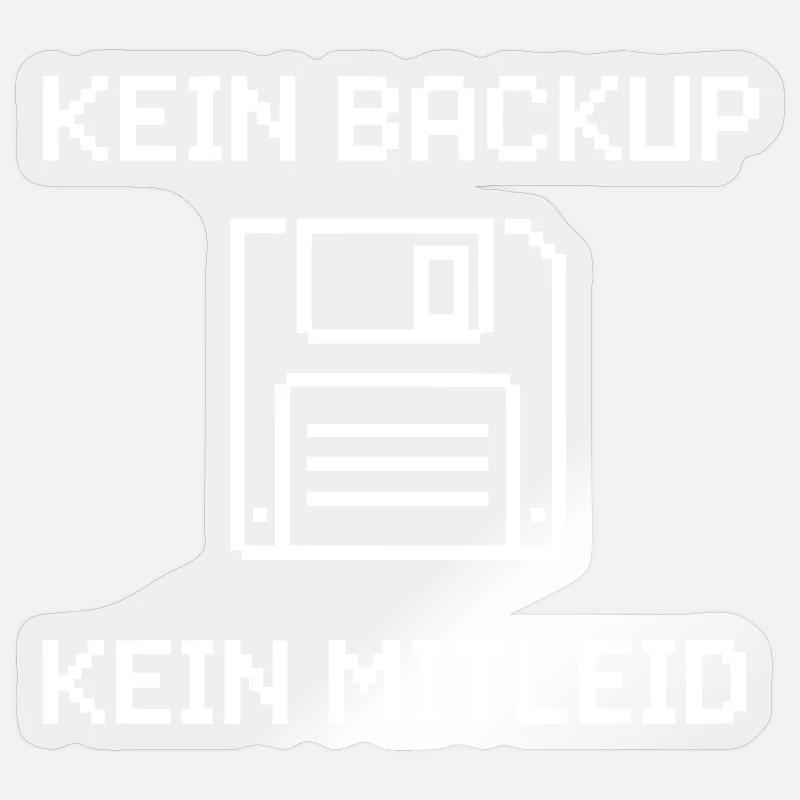 Pas de renfort, pas de pitié Sticker taille S (10 x 10 cm)