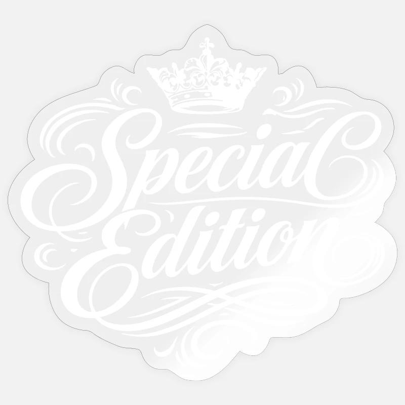 Édition spéciale - Sticker taille S (10 x 10 cm) - brillant transparent