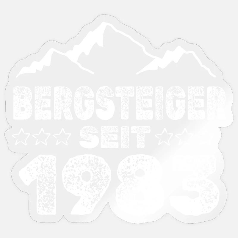 1983 - Sticker size S (10 x 10 cm) - transparent glossy