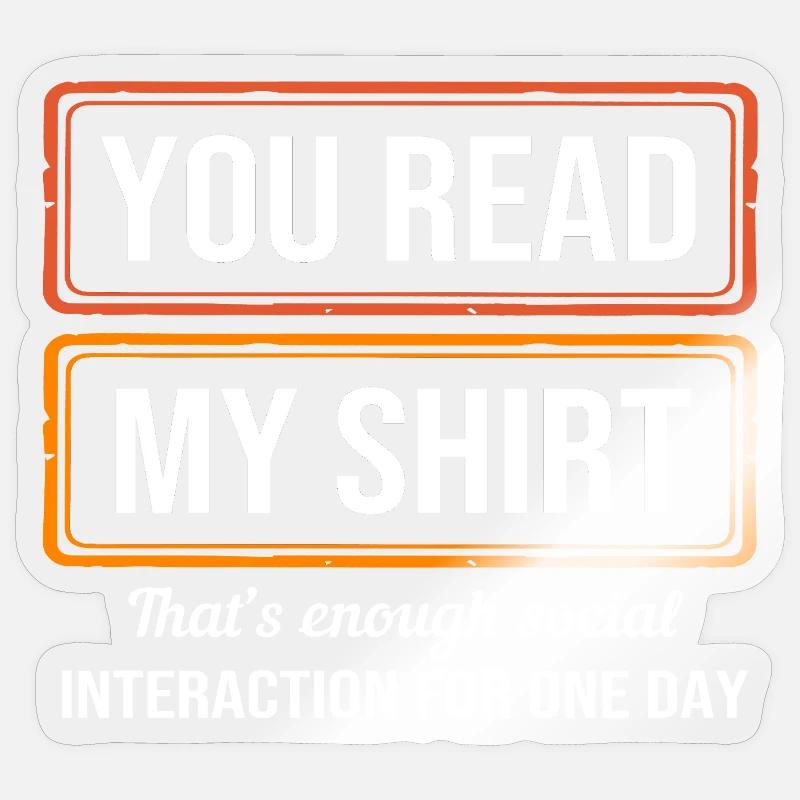 Sticker size S (10 x 10 cm) -