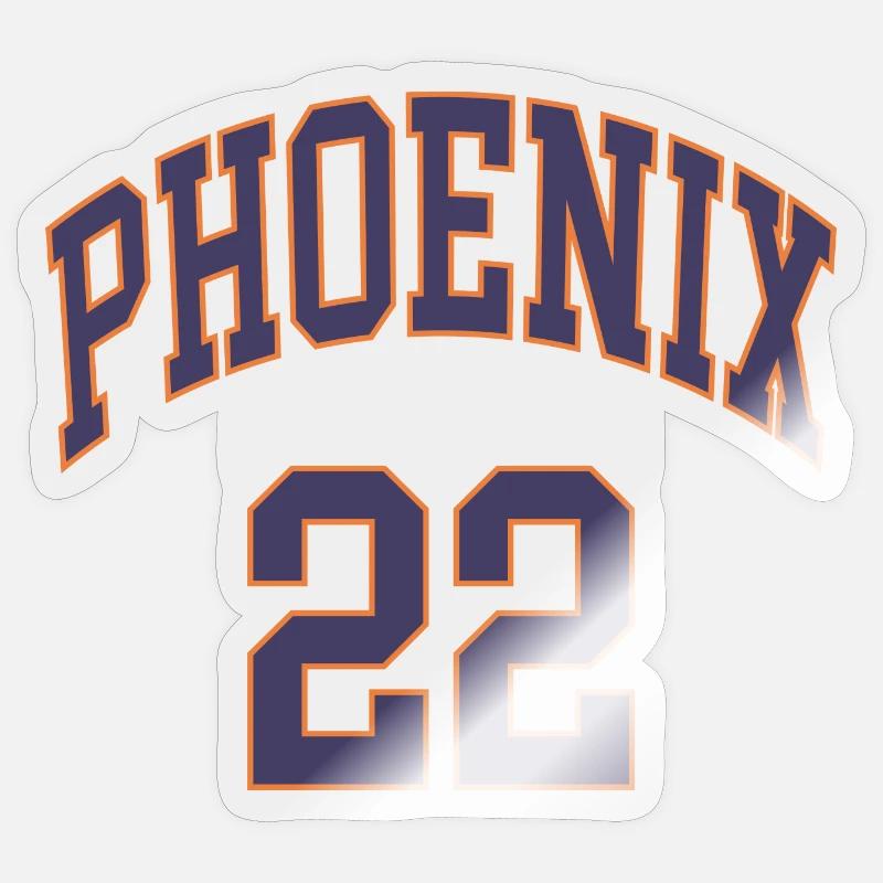 Phoenix 22 - Sticker Größe S (10 x 10 cm) - Transparent glänzend