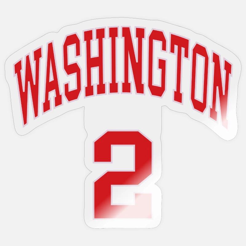 Washington 2 Sticker Größe S (10 x 10 cm)
