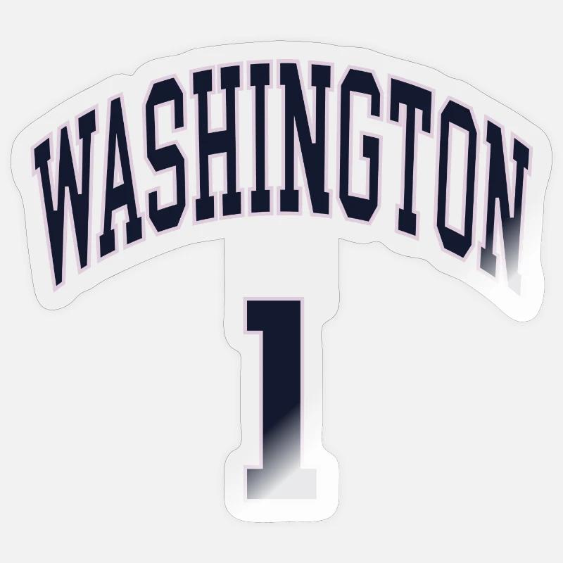Washington 1 Sticker taille S (10 x 10 cm)