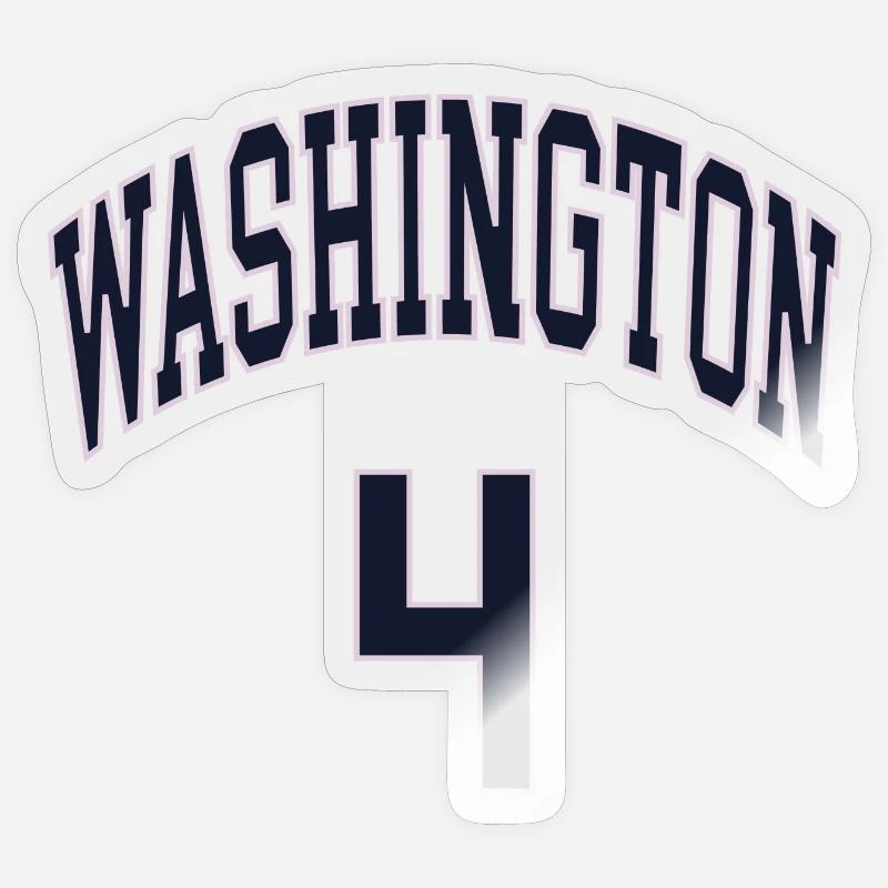 Washington 4 Sticker taille S (10 x 10 cm)