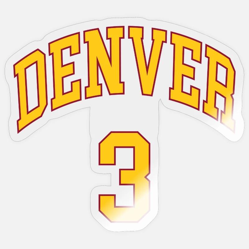 Denver 3 Sticker taille S (10 x 10 cm)