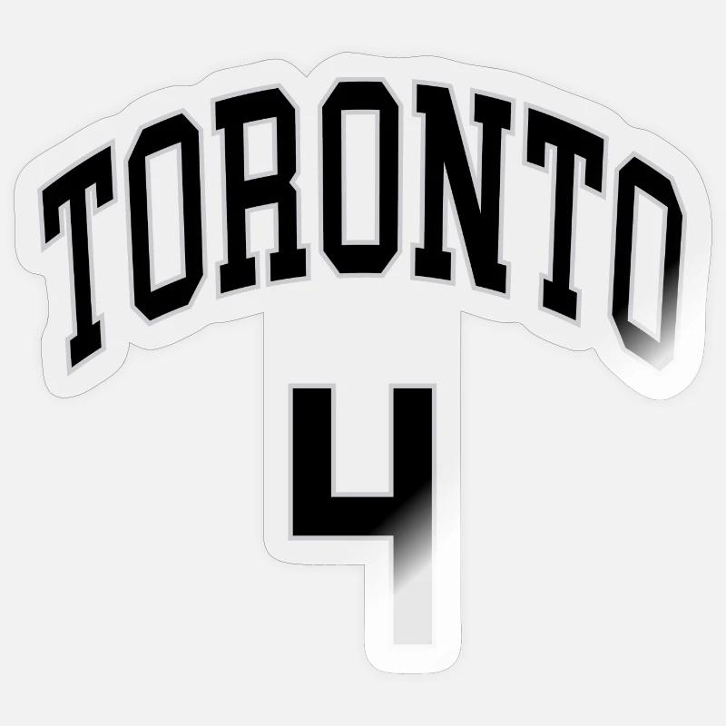 Toronto 4 - Sticker size S (10 x 10 cm) - transparent glossy