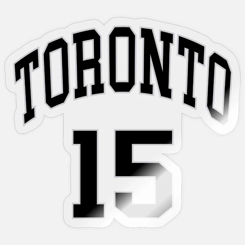 Toronto 15 - Sticker taille S (10 x 10 cm) - brillant transparent