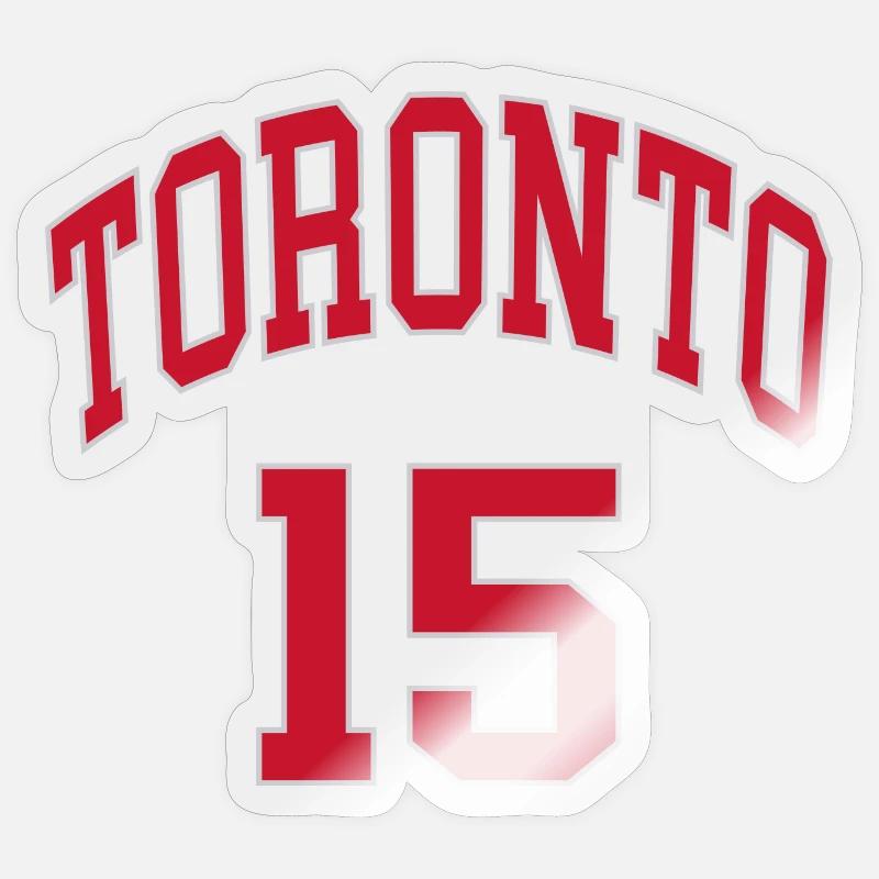 Toronto 15 - Sticker size S (10 x 10 cm) - transparent glossy