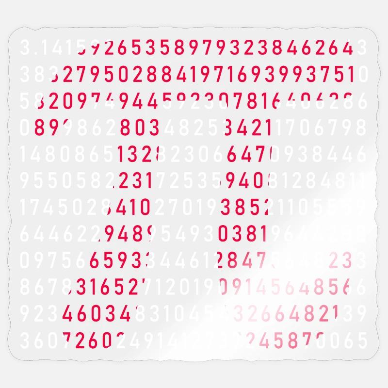 Pi Tag Sticker Größe S (10 x 10 cm)