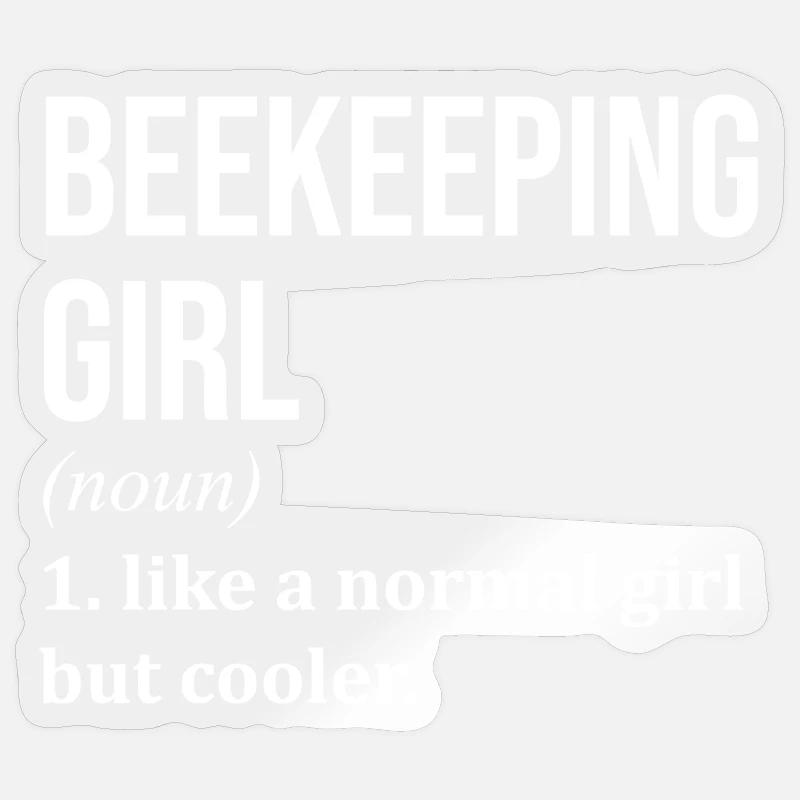 Beekeeper Sticker size S (10 x 10 cm)