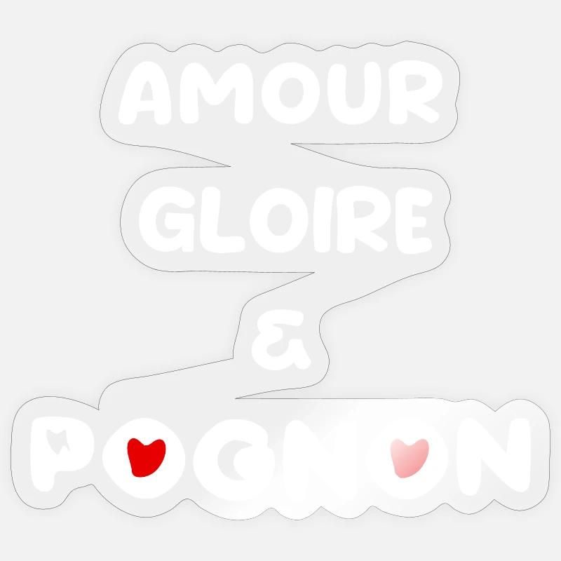 Sticker Größe S (10 x 10 cm) - 