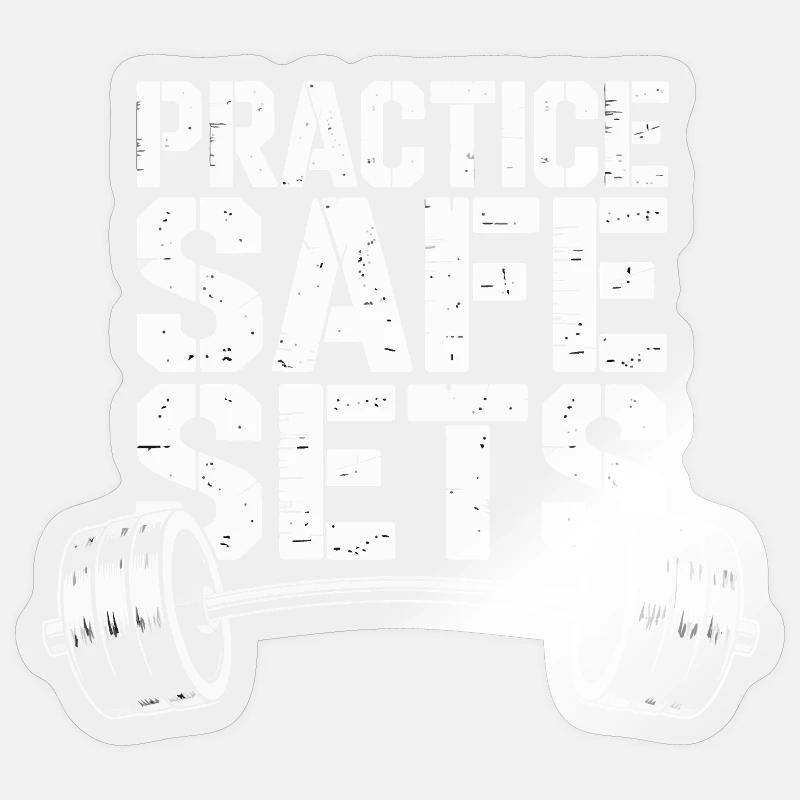 Practice safe sentences Sticker size S (10 x 10 cm)