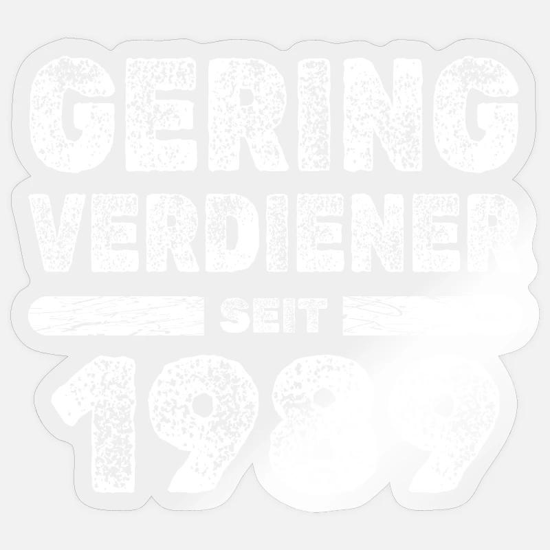 Ruling 1989 Sticker size S (10 x 10 cm)