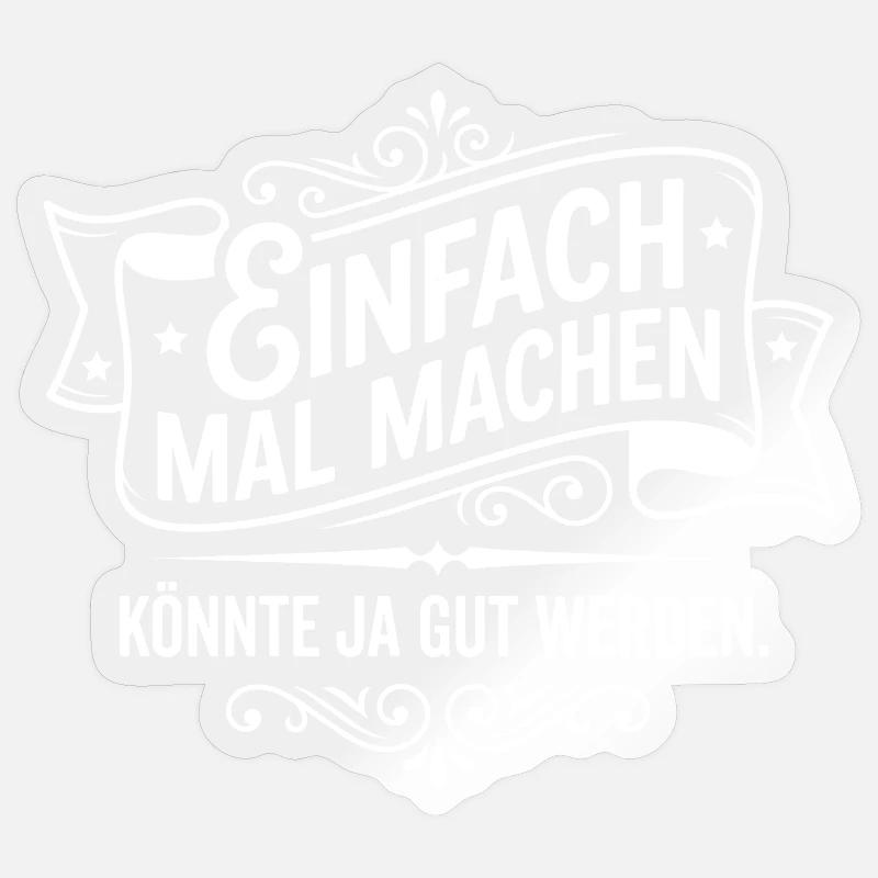 Sticker Größe S (10 x 10 cm) - 