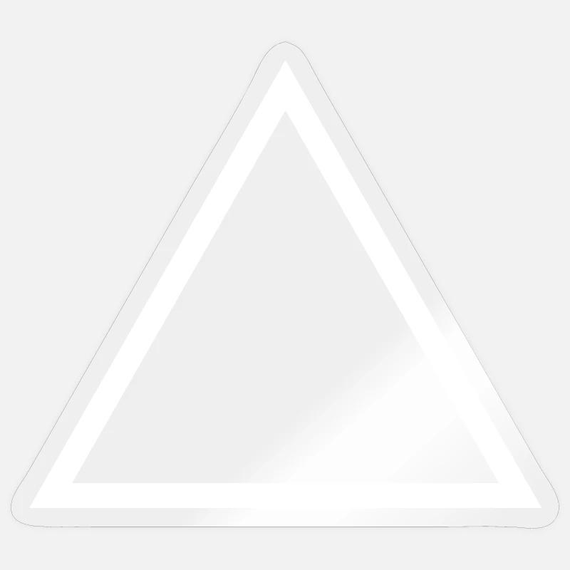 Fire Alchemy Element Symbol Sticker size S (10 x 10 cm)