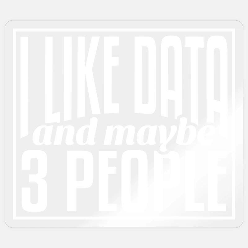 Analyste de données data science Sticker taille S (10 x 10 cm)