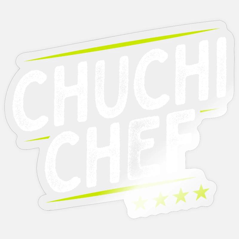 Küchenchef - Chuchi Chef - Schweizerdeutsch Sticker Größe S (10 x 10 cm)
