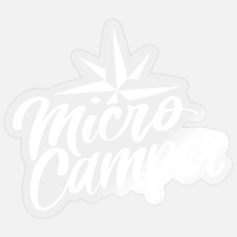 Micro Camper Sticker Größe S (10 x 10 cm)