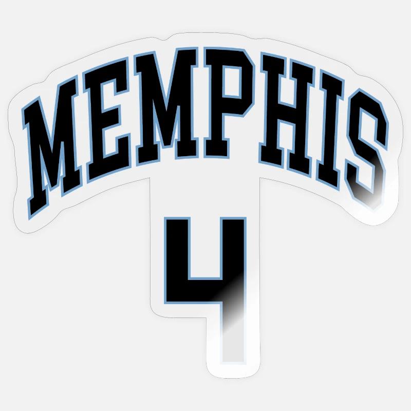 Memphis 4 Sticker Größe S (10 x 10 cm)