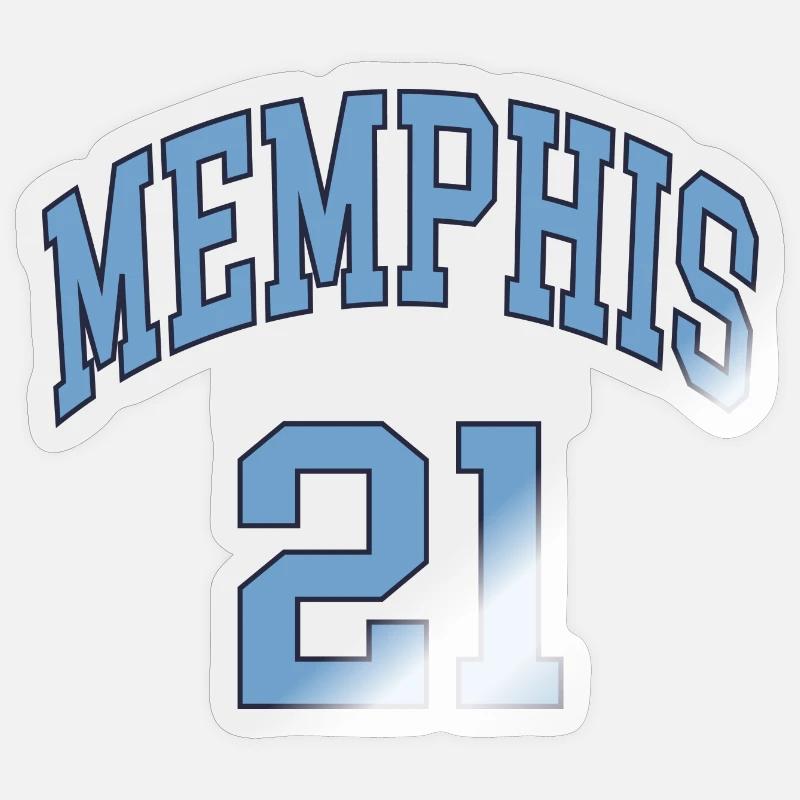 Memphis 21 - Sticker size S (10 x 10 cm) - transparent glossy
