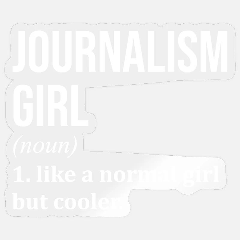 Journalist Sticker Größe S (10 x 10 cm)
