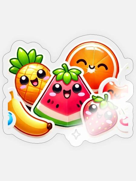  - Sticker Größe S (10 x 10 cm) - Transparent glänzend