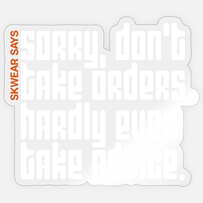 Sticker size S (10 x 10 cm) - 