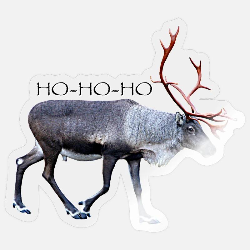 HOHOHO Sticker Größe S (10 x 10 cm)