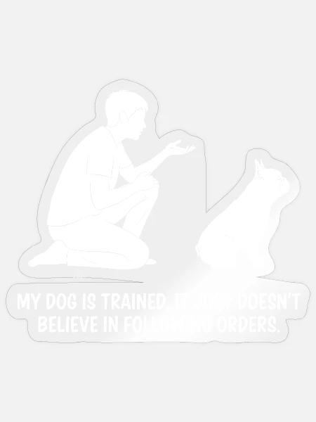 - Sticker size S (10 x 10 cm) - transparent glossy